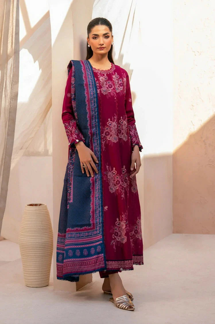 Picture of Xenia - Rang E Khizaan Winter Slub Collection - AFAZA-D-10 - Unstitched - Available at Raja Sahib