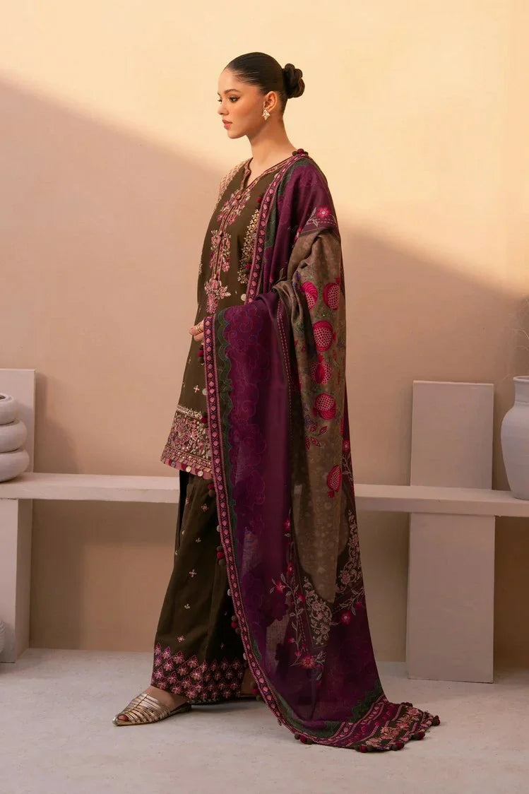 Picture of Xenia - Rang E Khizaan Winter Slub Collection - AZRA-D-12 - Unstitched - Available at Raja Sahib