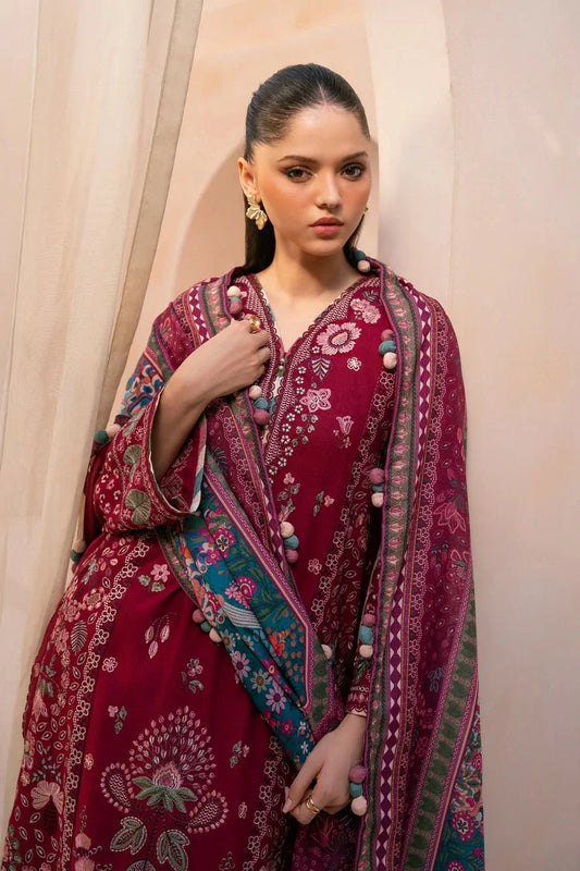 Picture of Xenia - Rang E Khizaan Winter Slub Collection - DEEMAH-D-02 - Unstitched - Available at Raja Sahib
