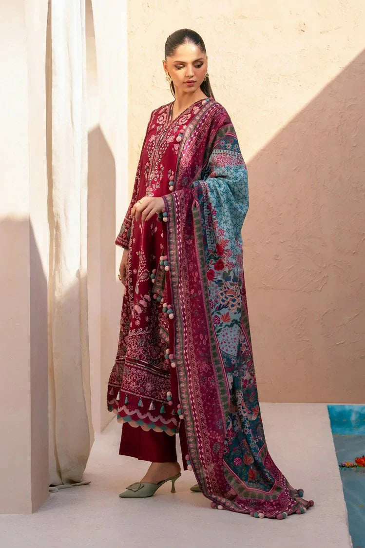 Picture of Xenia - Rang E Khizaan Winter Slub Collection - DEEMAH-D-02 - Unstitched - Available at Raja Sahib