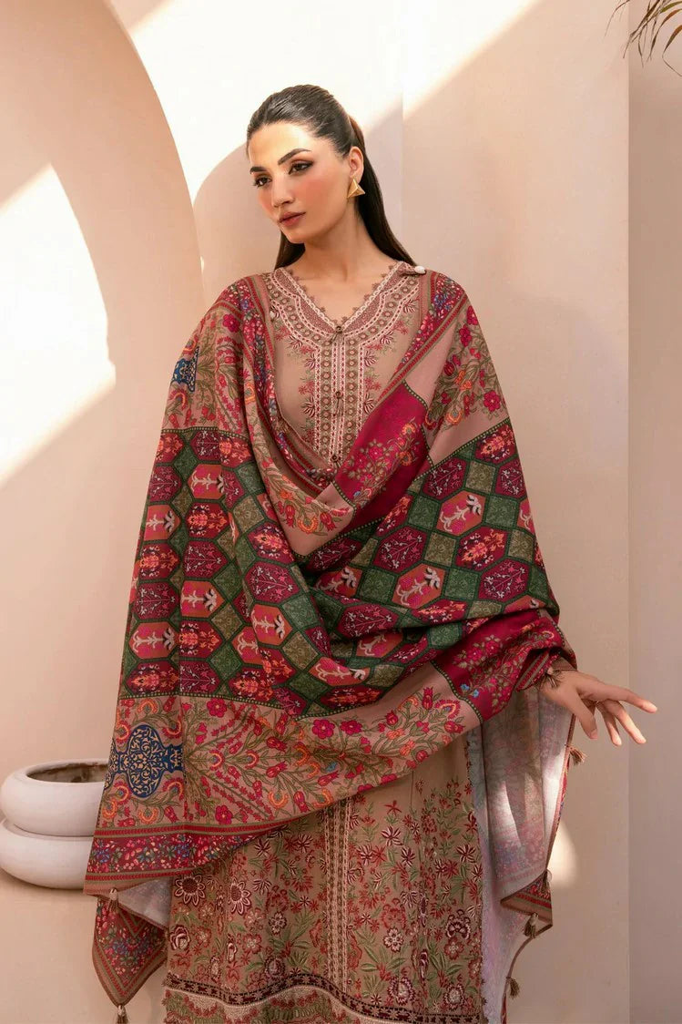 Picture of Xenia - Rang E Khizaan Winter Slub Collection - DAFIYAH-D-04 - Unstitched - Available at Raja Sahib