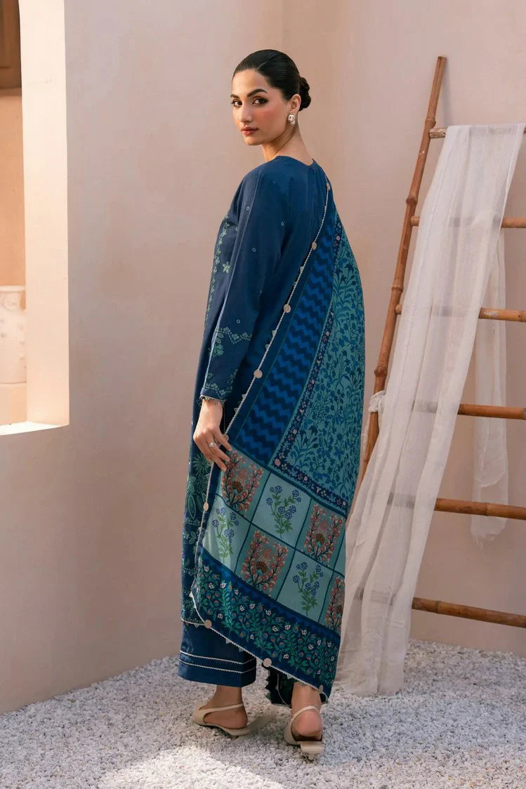 Picture of Xenia - Rang E Khizaan Winter Slub Collection - SAIRA-D-05 - Unstitched - Available at Raja Sahib