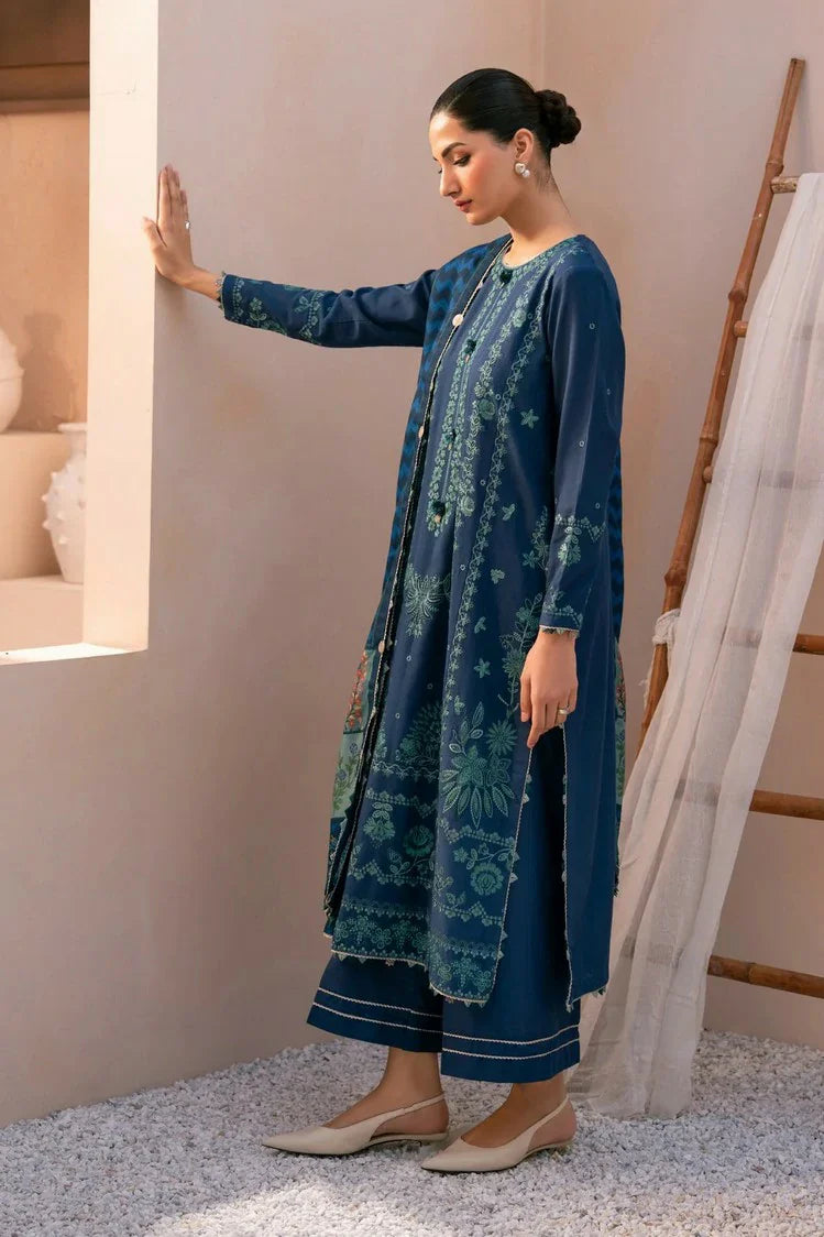 Picture of Xenia - Rang E Khizaan Winter Slub Collection - SAIRA-D-05 - Unstitched - Available at Raja Sahib