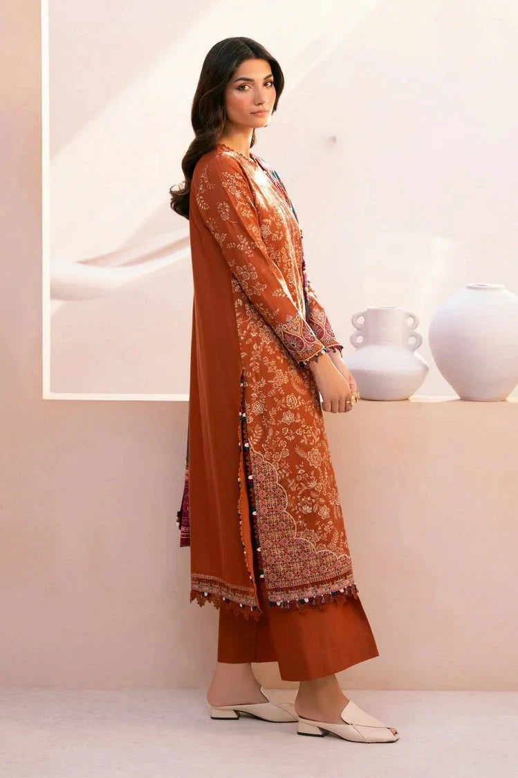Picture of Xenia - Rang E Khizaan Winter Slub Collection - SALIAH-D-07 - Unstitched - Available at Raja Sahib