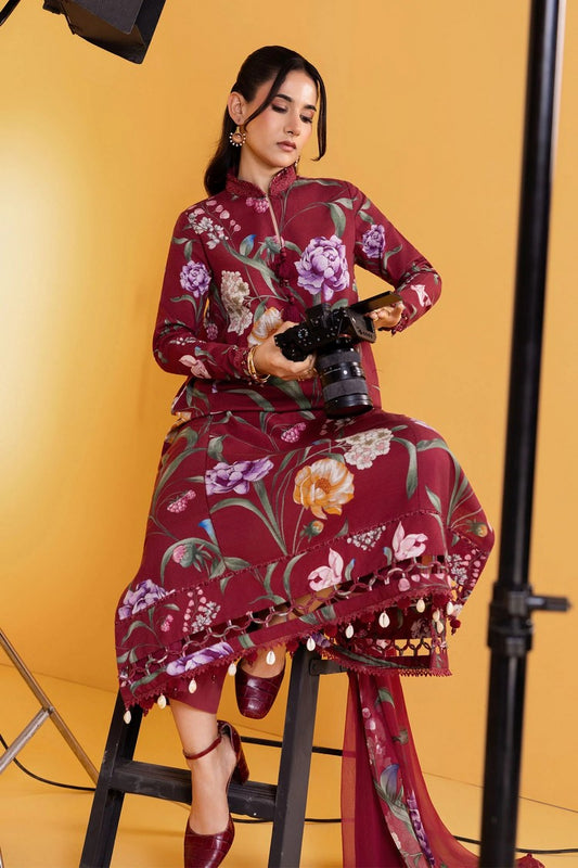 Picture of Maria B - M Basics Winter Collection - MB-CUS25-1103A - Unstitched - Available at Raja Sahib