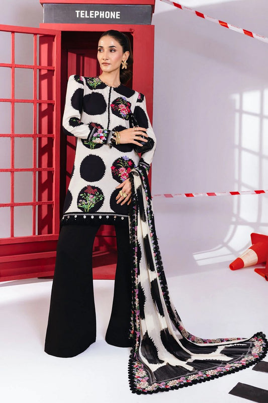 Picture of Maria B - M Basics Winter Collection - MB-CUS25-1107B - Unstitched - Available at Raja Sahib