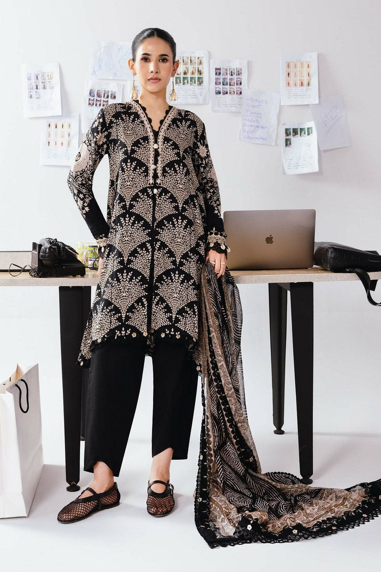 Picture of Maria B - M Basics Winter Collection - MB-CUS25-1108A - Unstitched - Available at Raja Sahib