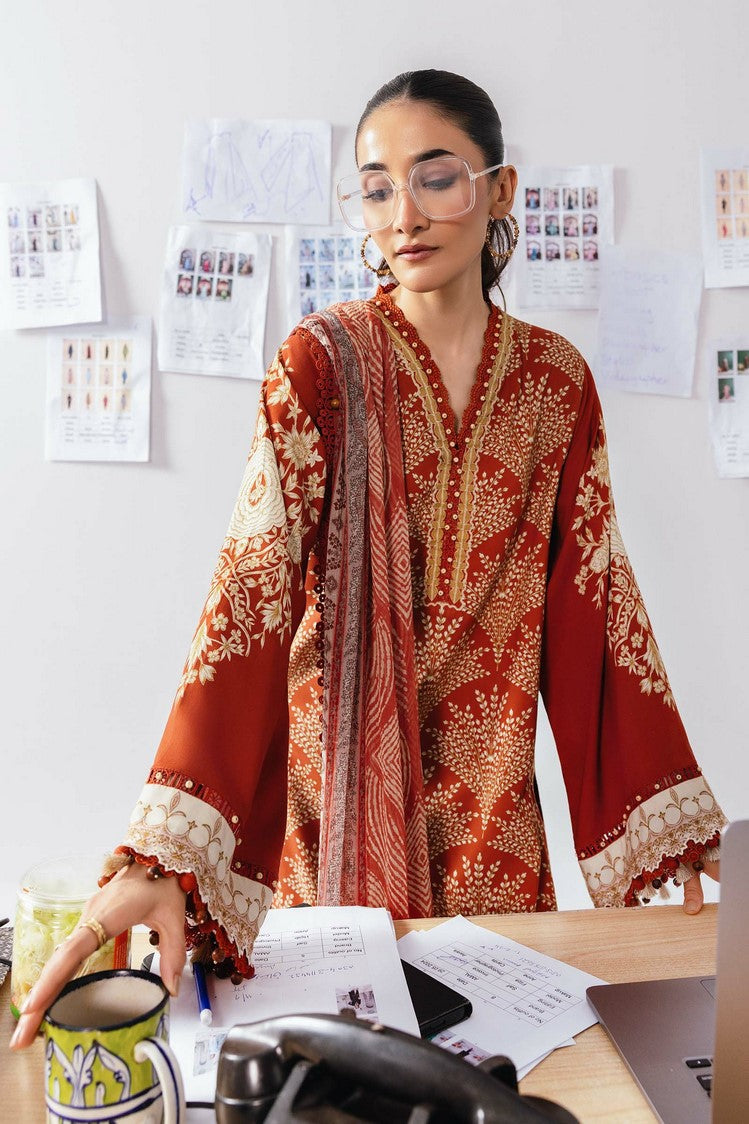 Picture of Maria B - M Basics Winter Collection - MB-CUS25-1108B - Unstitched - Available at Raja Sahib