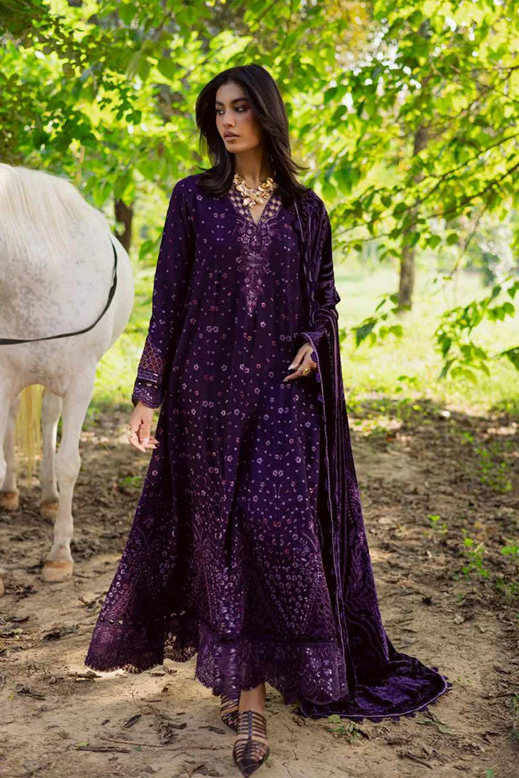 Picture of Nureh - Exclusive Luxury Unstitched Peach Leather Collection Vol 2 - NE-187 - Unstitched - Available at Raja Sahib