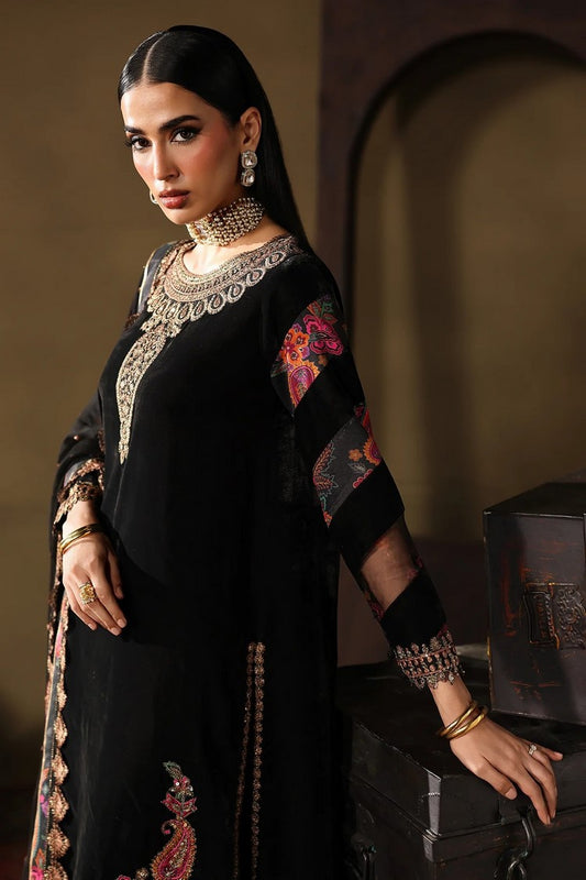 Picture of Charizma - Signora Premium Embroidered Velvet & Adda Work Collection Vol 1 - CVT5-01 - Unstitched - Available at Raja Sahib