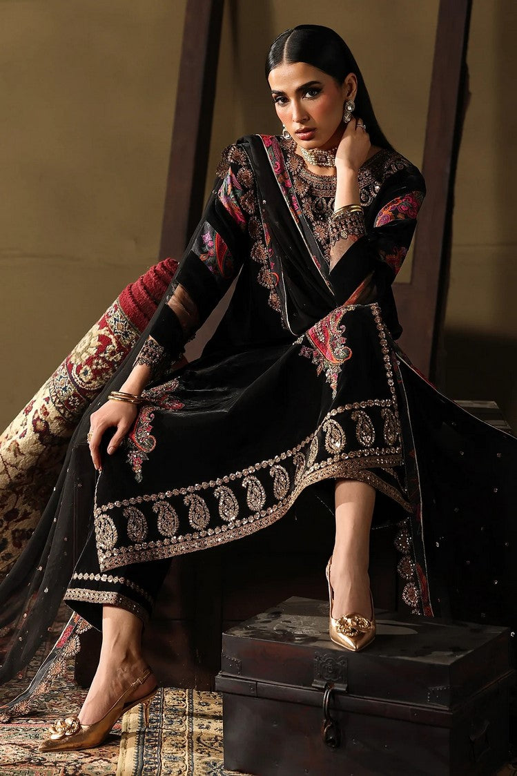 Picture of Charizma - Signora Premium Embroidered Velvet & Adda Work Collection Vol 1 - CVT5-01 - Unstitched - Available at Raja Sahib