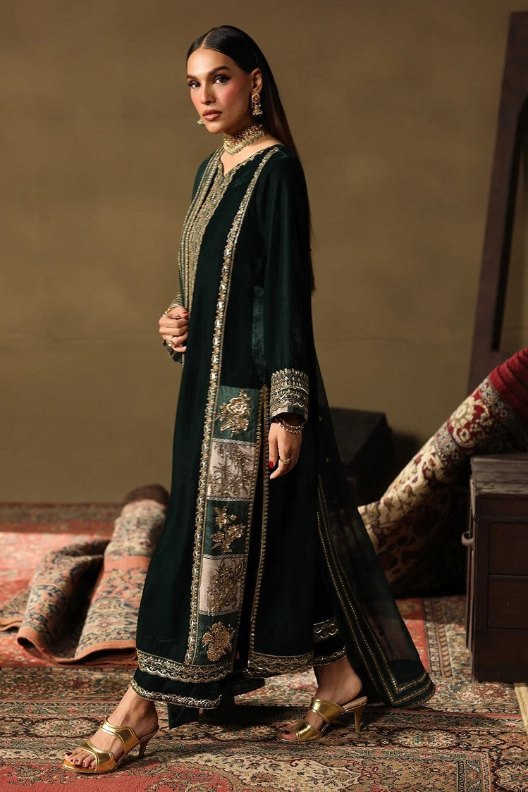 Picture of Charizma - Signora Premium Embroidered Velvet & Adda Work Collection Vol 1 - CVT5-05 - Unstitched - Available at Raja Sahib