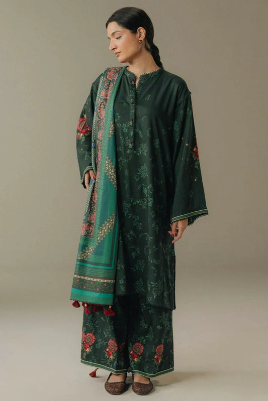 Picture of Zara Shahjahan - Coco Prints Vol 5 - Wild Fern-2A - Unstitched - Available at Raja Sahib