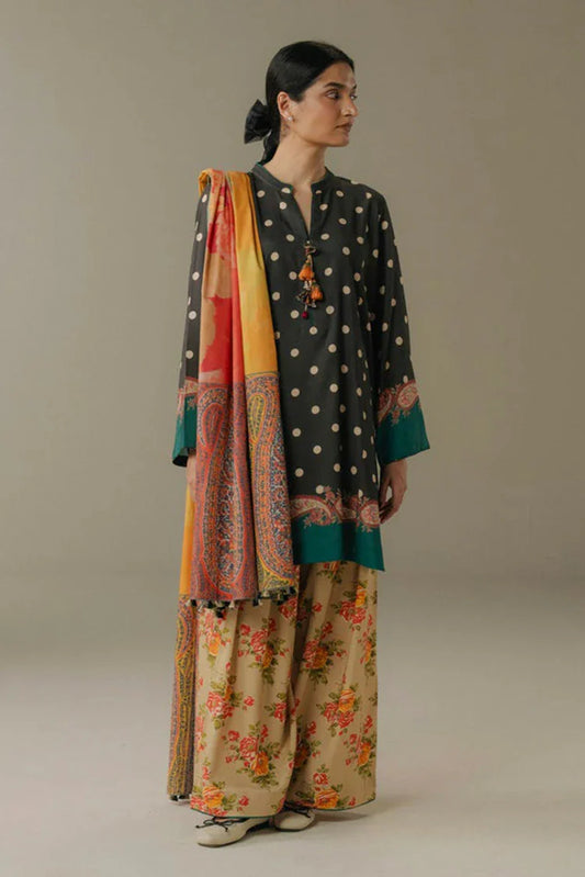 Picture of Zara Shahjahan - Coco Prints Vol 5 - Paper Moon-3A - Unstitched - Available at Raja Sahib