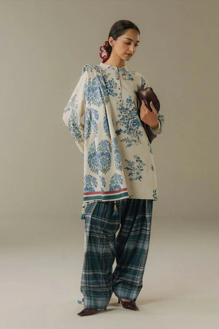 Picture of Zara Shahjahan - Coco Prints Vol 5 - Hushed Ember-6A - Unstitched - Available at Raja Sahib