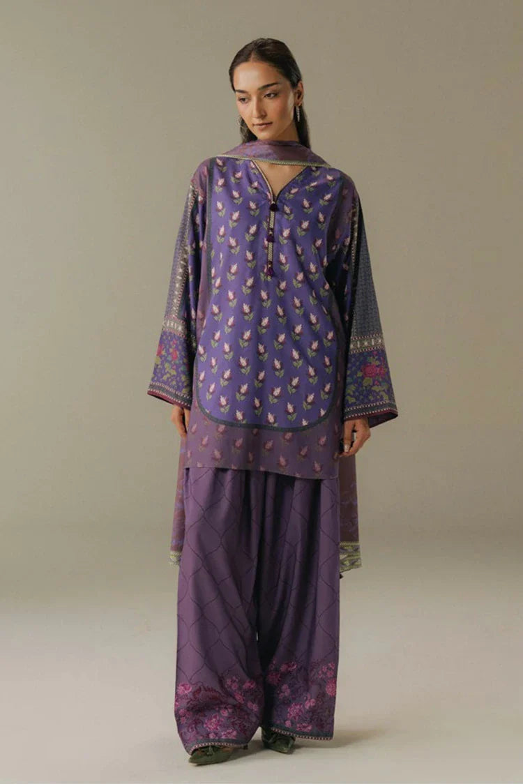 Picture of Zara Shahjahan - Coco Prints Vol 5 - Soft Current-7A - Unstitched - Available at Raja Sahib