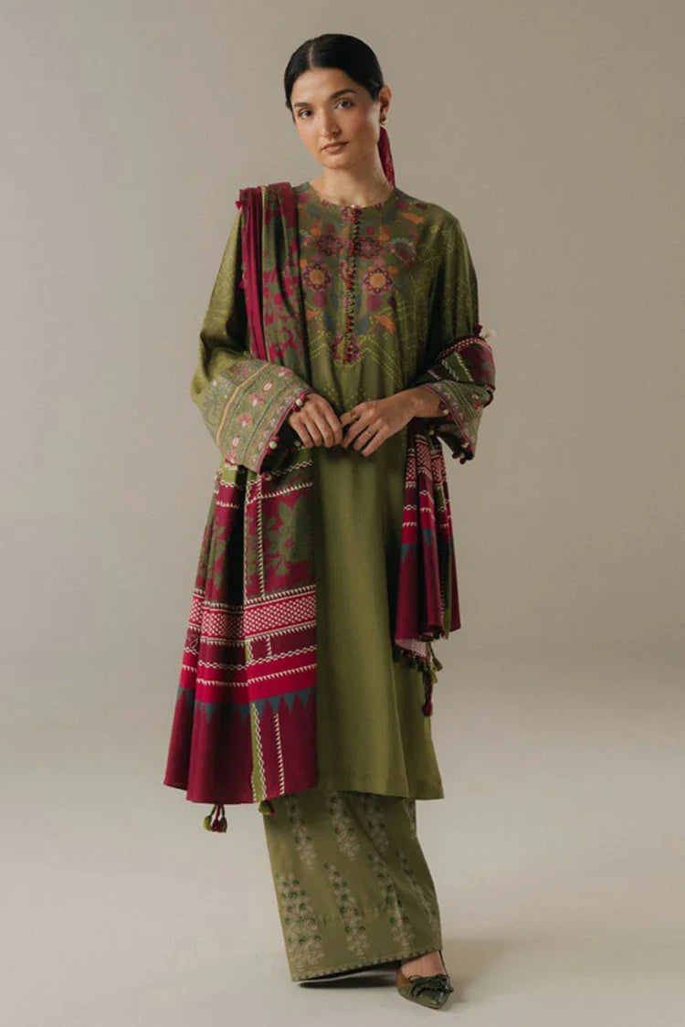 Picture of Zara Shahjahan - Coco Prints Vol 5 - Terracotta Sky-9A - Unstitched - Available at Raja Sahib