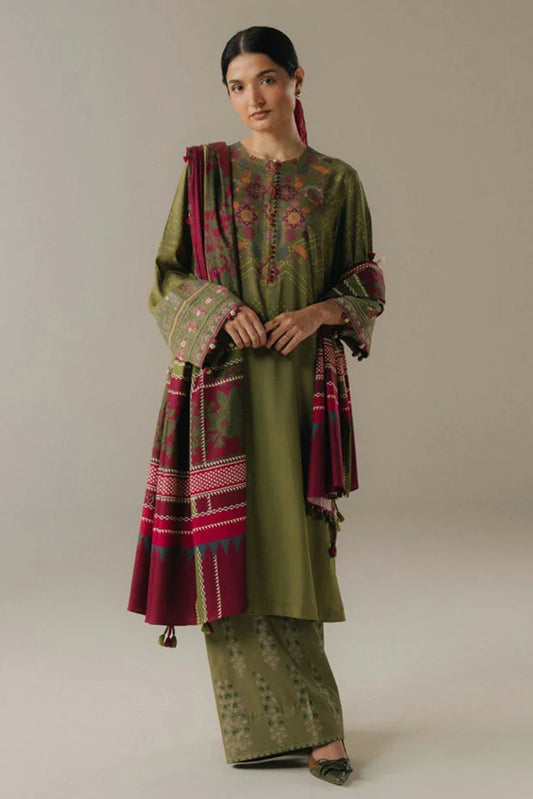 Picture of Zara Shahjahan - Coco Prints Vol 5 - Terracotta Sky-9A - Unstitched - Available at Raja Sahib