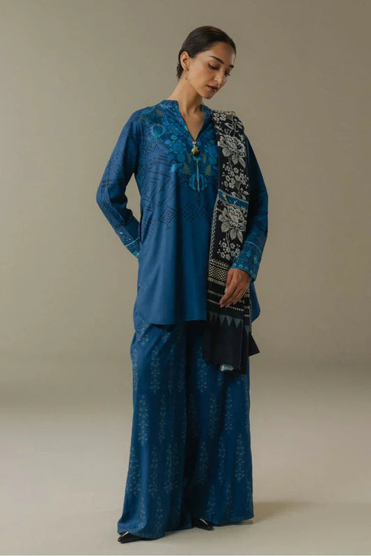 Picture of Zara Shahjahan - Coco Prints Vol 5 - Terracotta Sky-9B - Unstitched - Available at Raja Sahib