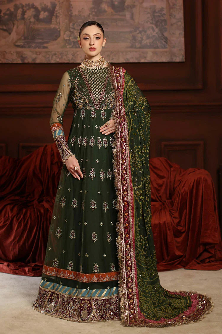 Picture of Nureh - Alfaaz Festive Embroidered & Embellished Chiffon Collection - NL-89 - Unstitched - Available at Raja Sahib
