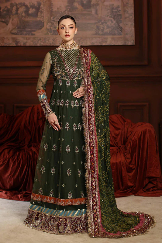 Picture of Nureh - Alfaaz Festive Embroidered & Embellished Chiffon Collection - NL-89 - Unstitched - Available at Raja Sahib