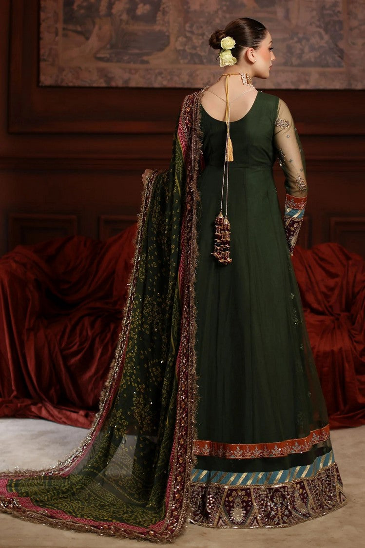 Picture of Nureh - Alfaaz Festive Embroidered & Embellished Chiffon Collection - NL-89 - Unstitched - Available at Raja Sahib