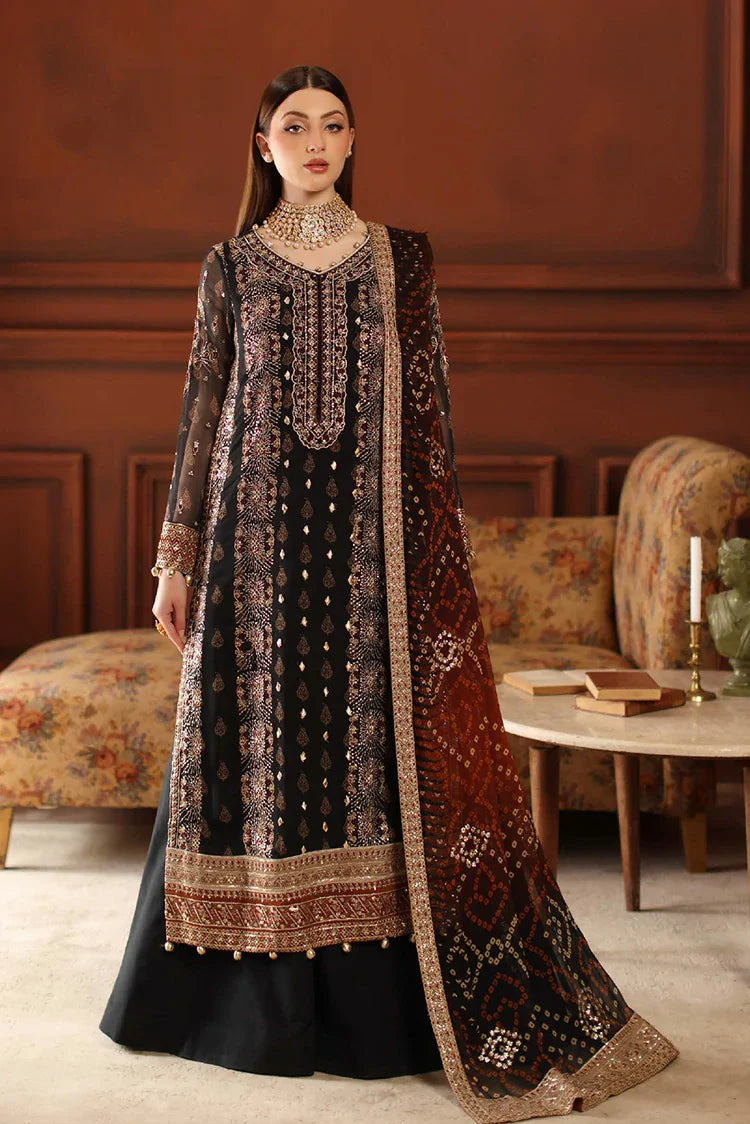 Picture of Nureh - Alfaaz Festive Embroidered & Embellished Chiffon Collection - NL-93 - Unstitched - Available at Raja Sahib