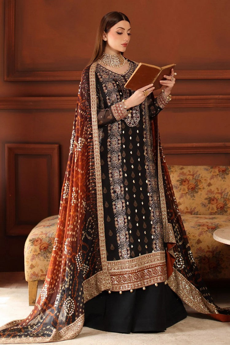 Picture of Nureh - Alfaaz Festive Embroidered & Embellished Chiffon Collection - NL-93 - Unstitched - Available at Raja Sahib