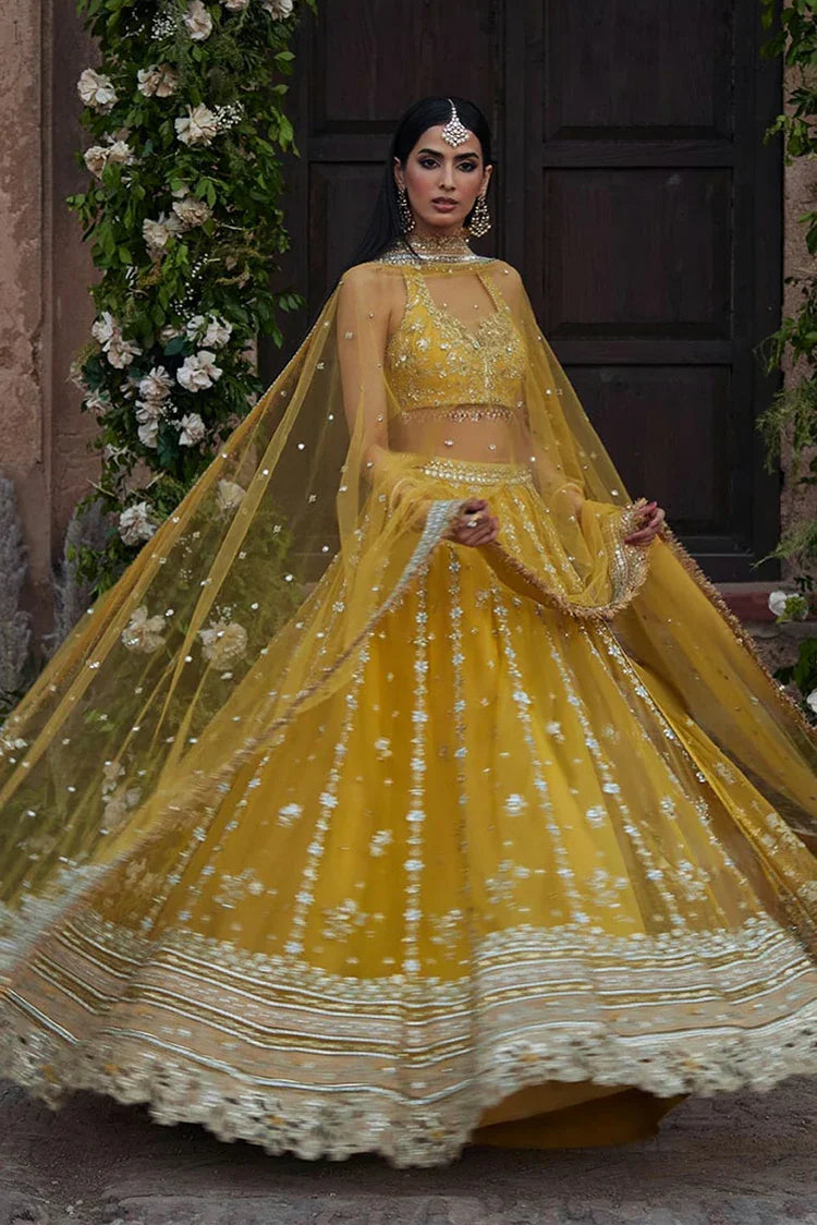 Picture of Zaha - Gossamer Wedding Festive Collection - SURAJMUKHI ZC25-02 - Unstitched - Available at Raja Sahib