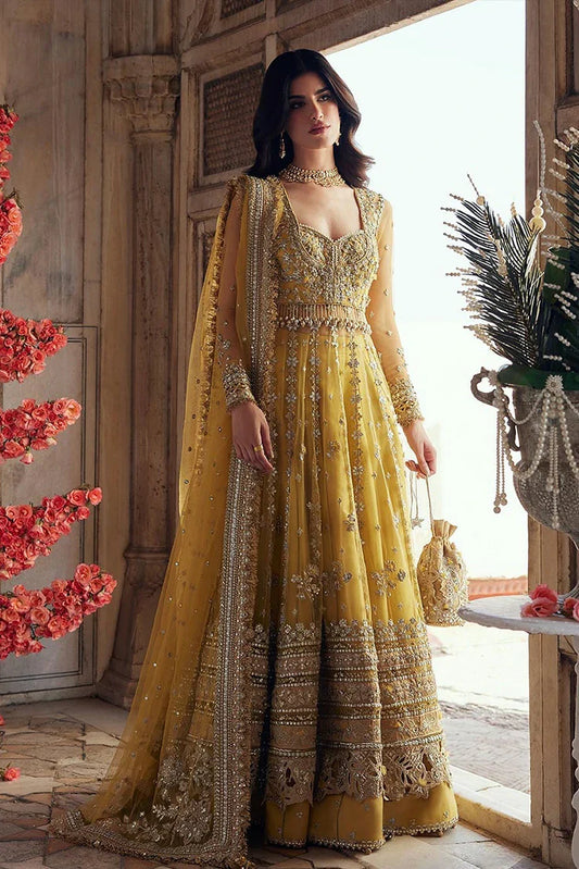 Picture of Zaha - Gossamer Wedding Festive Collection - SURAJMUKHI ZC25-02 - Unstitched - Available at Raja Sahib
