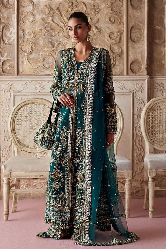 Picture of Zaha - Gossamer Wedding Festive Collection - AYLIN-E-JADE ZC25-05 - Unstitched - Available at Raja Sahib