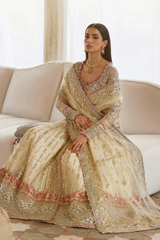 Picture of Zaha - Gossamer Wedding Festive Collection - ZAR-E-MAHR ZC25-06 - Unstitched - Available at Raja Sahib