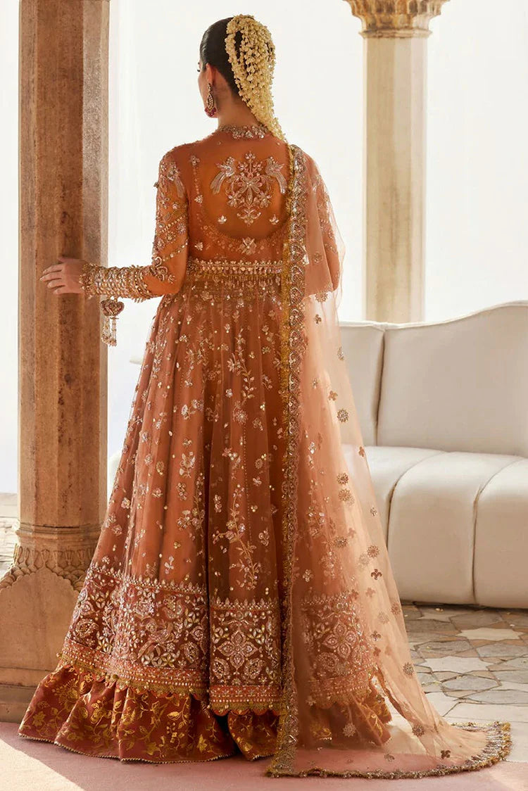 Picture of Zaha - Gossamer Wedding Festive Collection - GUL-E-MAHNOOR ZC25-08 - Unstitched - Available at Raja Sahib