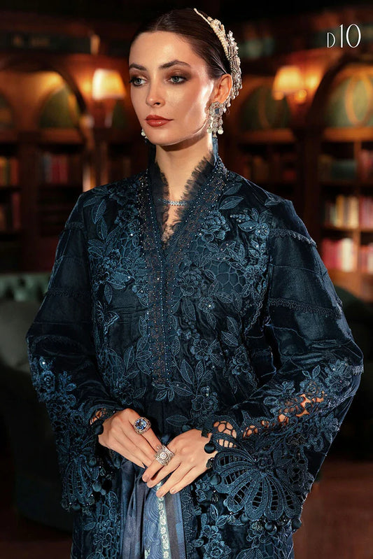 Picture of Maria B - Winter Luxe Linen Collection - WL-1310 - Unstitched - Available at Raja Sahib
