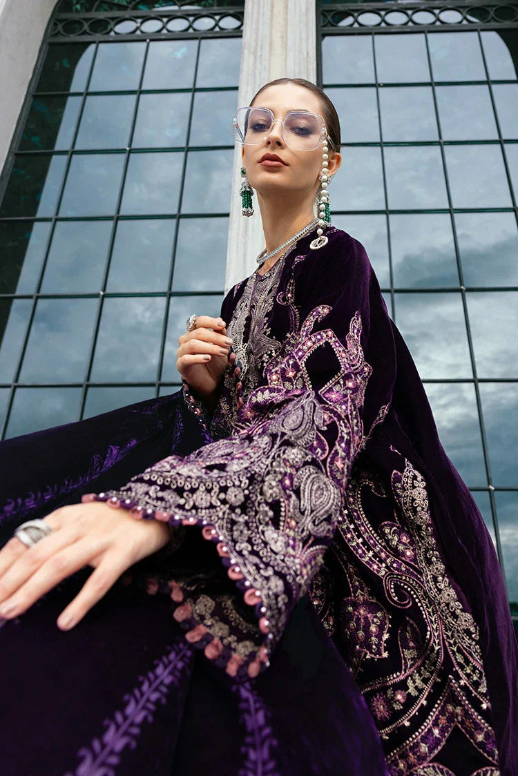 Picture of Maria B - Winter Luxe Linen Collection - WL-1311 - Unstitched - Available at Raja Sahib