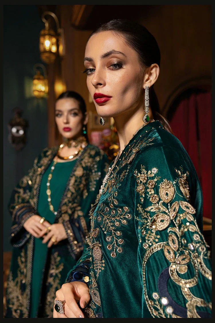 Picture of Maria B - Winter Luxe Linen Collection - WL-1302 - Unstitched - Available at Raja Sahib