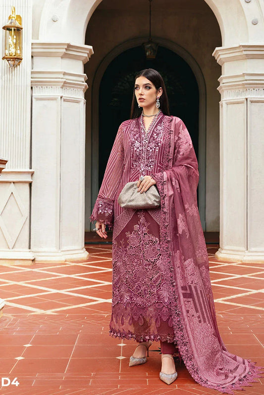 Picture of Maria B - Winter Luxe Linen Collection - WL-1304 - Unstitched - Available at Raja Sahib