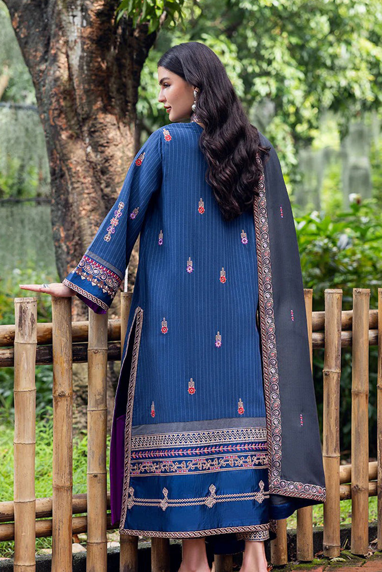 Picture of Mushq - Hemline Symphony Karandi Collection - 10U-Granite Song - Unstitched - Available at Raja Sahib