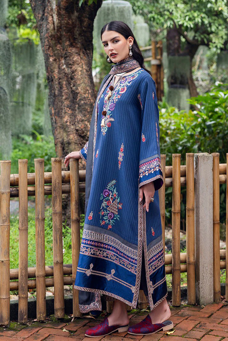 Picture of Mushq - Hemline Symphony Karandi Collection - 10U-Granite Song - Unstitched - Available at Raja Sahib