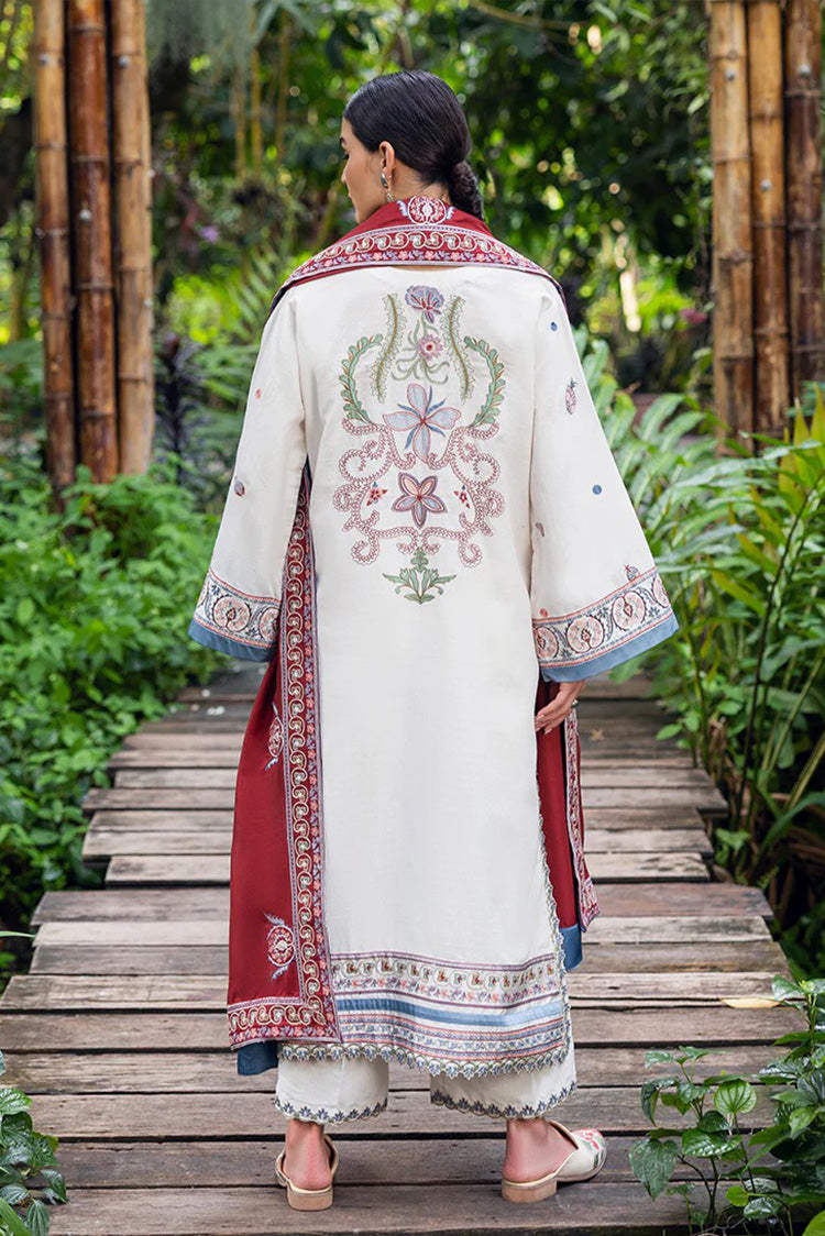 Picture of Mushq - Hemline Symphony Karandi Collection - 01U-Coper Blaze - Unstitched - Available at Raja Sahib