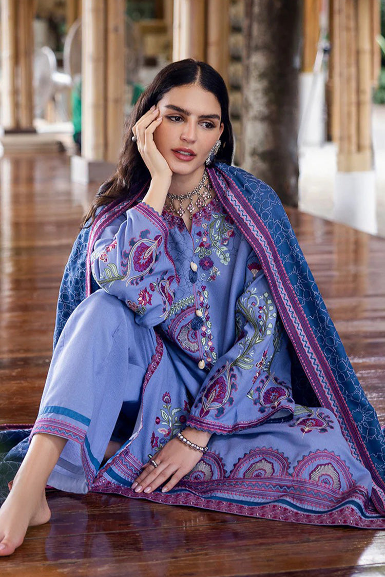 Picture of Mushq - Hemline Symphony Karandi Collection - 04U-River Hush - Unstitched - Available at Raja Sahib