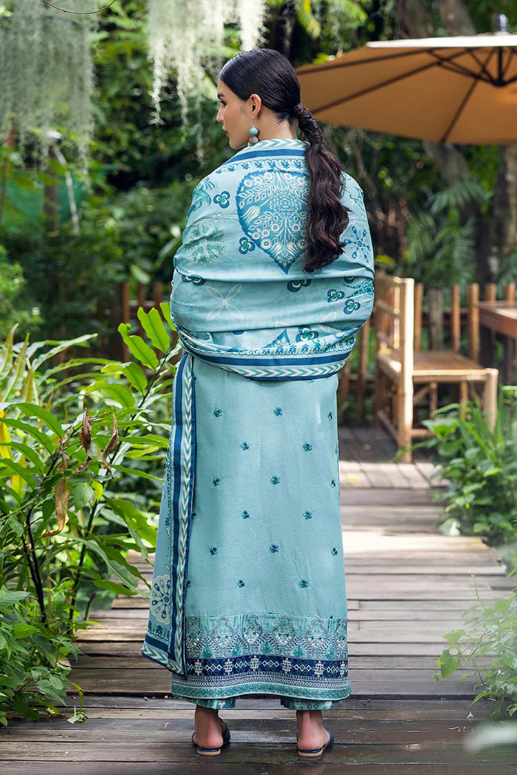 Picture of Mushq - Hemline Symphony Karandi Collection - 06U-Glided Hour - Unstitched - Available at Raja Sahib