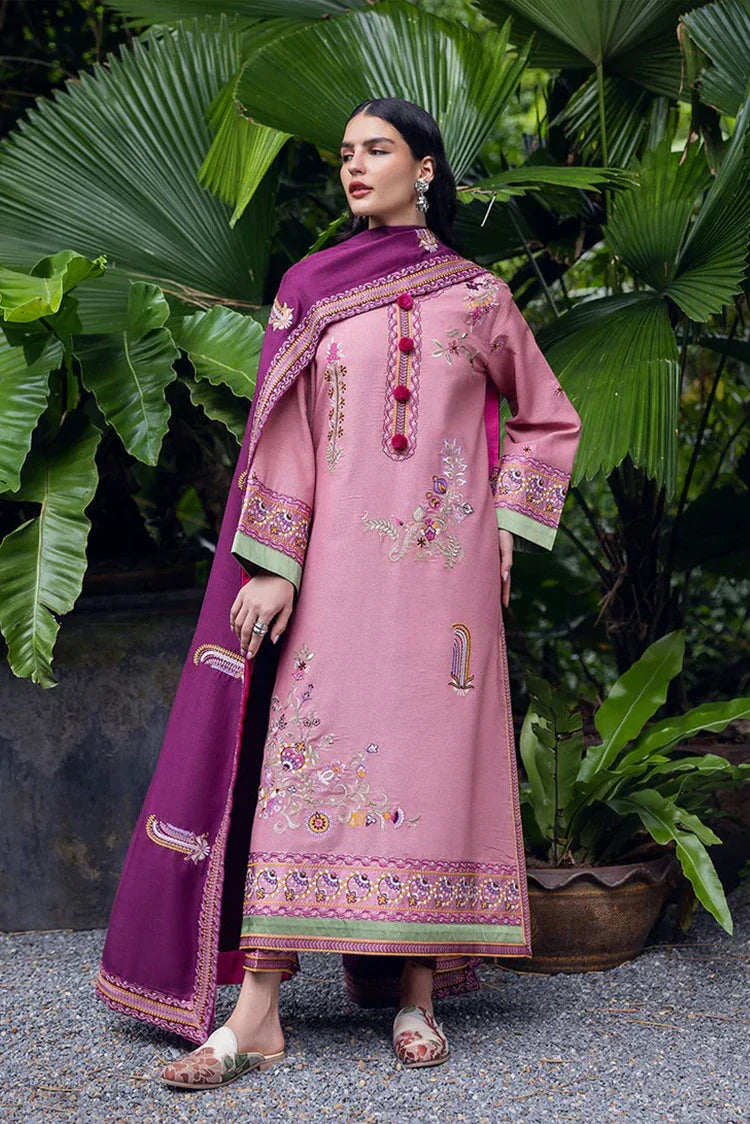 Picture of Mushq - Hemline Symphony Karandi Collection - 09U-Opal Gleam - Unstitched - Available at Raja Sahib