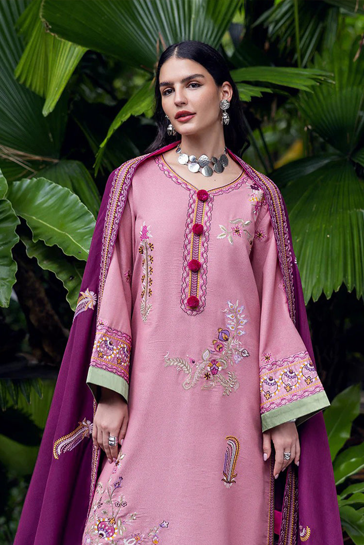 Picture of Mushq - Hemline Symphony Karandi Collection - 09U-Opal Gleam - Unstitched - Available at Raja Sahib