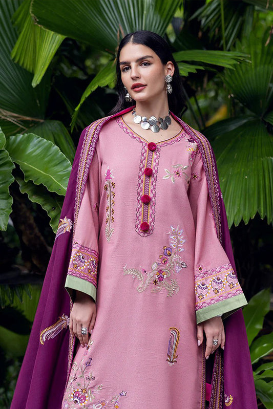 Picture of Mushq - Hemline Symphony Karandi Collection - 09U-Opal Gleam - Unstitched - Available at Raja Sahib