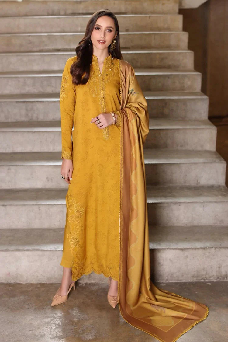 Picture of Noor by Saadia Asad - Noor Winter Embroidered Printskhaas Collection - Design 3B - Unstitched - Available at Raja Sahib