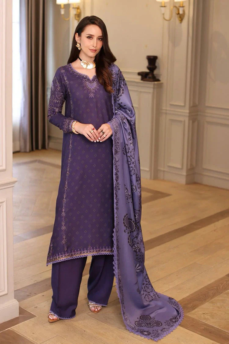 Picture of Noor by Saadia Asad - Noor Winter Embroidered Printskhaas Collection - Design 6B - Unstitched - Available at Raja Sahib