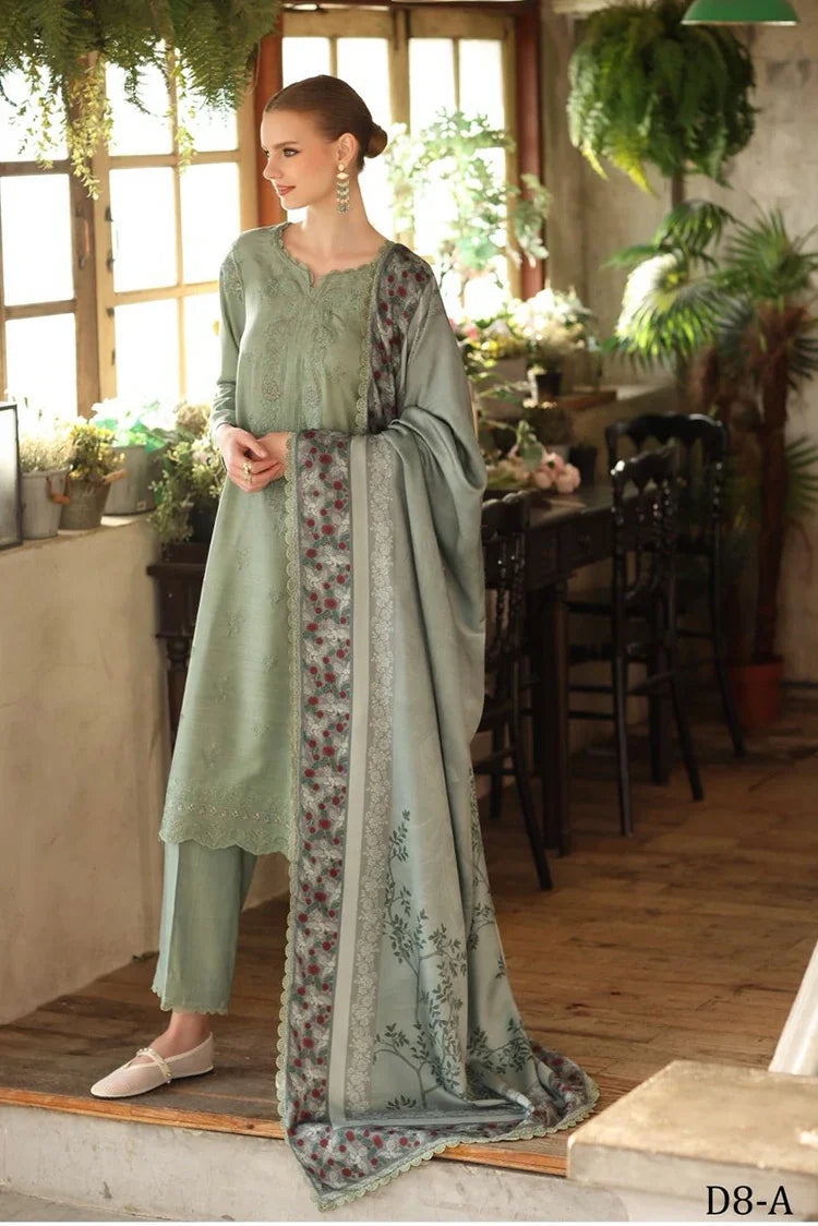 Picture of Noor by Saadia Asad - Noor Winter Embroidered Printskhaas Collection - Design 8A - Unstitched - Available at Raja Sahib