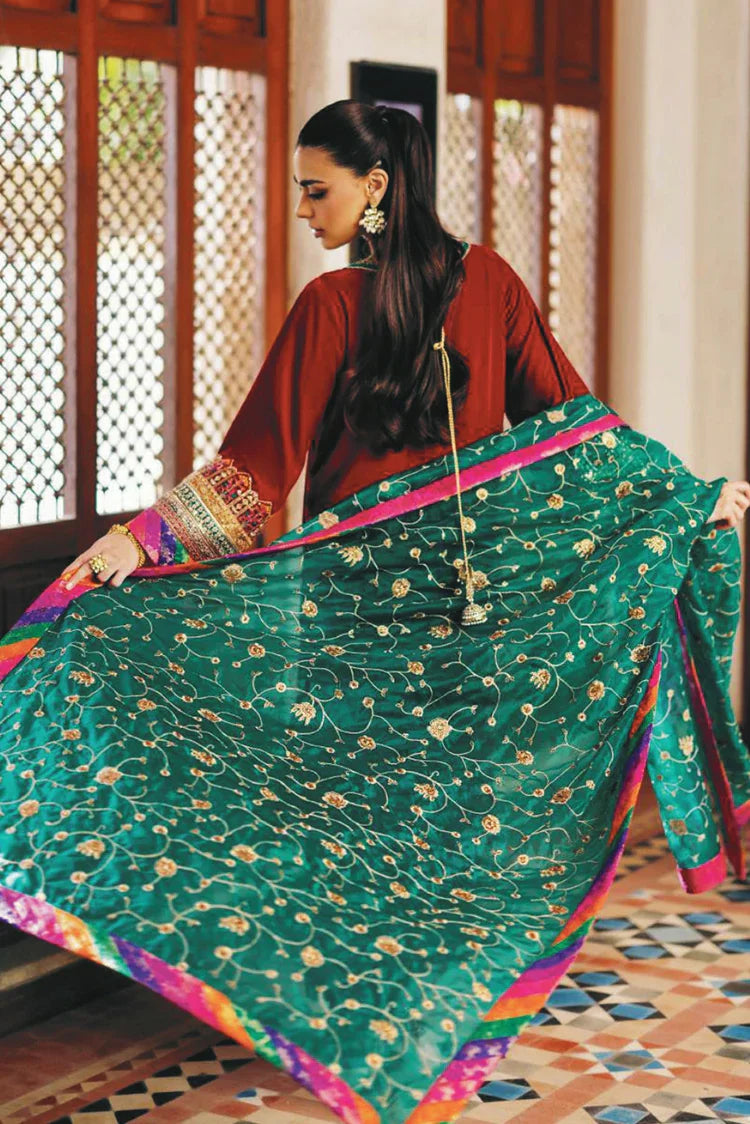 Picture of Zainab Chottani - Luxury Velvet Collection - 07 Sifa - Unstitched - Available at Raja Sahib