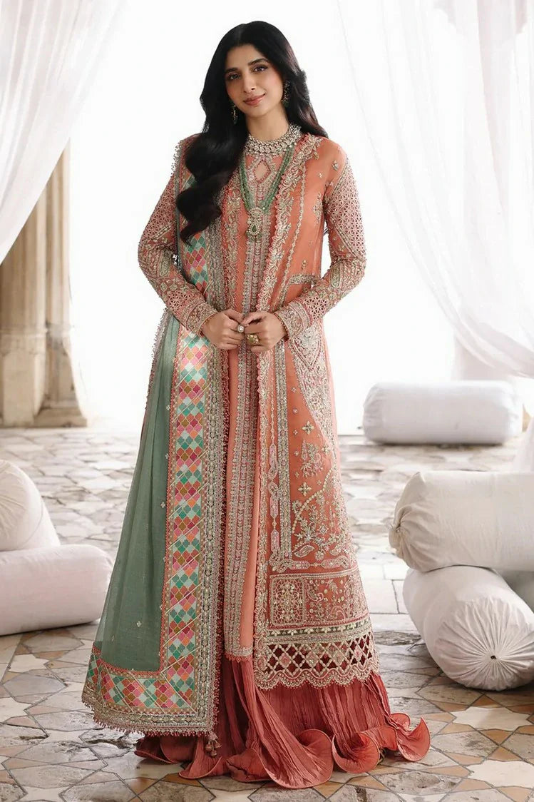 Picture of Qalamkar - Shadmani Wedding Formals - RH-04 ZEHRA - Unstitched - Available at Raja Sahib